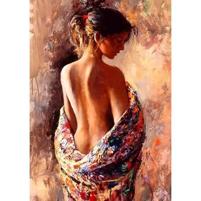 Norimpex Akt vo farbách vášne 40 × 30 cm Norimpex Akt vo farbách vášne 40 × 30 cm