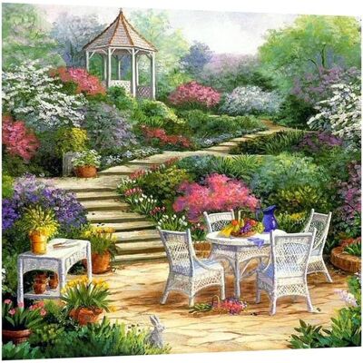 Norimpex Raňajky pri altánku 30 × 40 cm Norimpex Raňajky pri altánku 30 × 40 cm