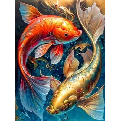 Norimpex Rybí Jin Jang 30 × 40 cm Norimpex Rybí Jin Jang 30 × 40 cm