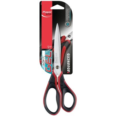 Maped Advanced Gel 21 cm čierno-červené Maped Advanced Gel 21 cm čierno-červené