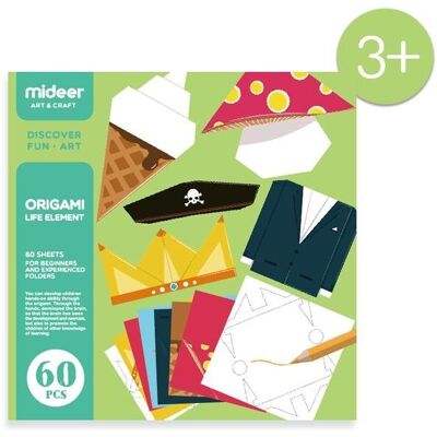 Mideer origami súprava – život Mideer origami súprava – život