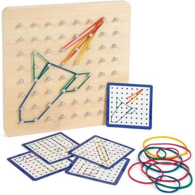 Small Foot Drevená doska Geoboard Small Foot Drevená doska Geoboard