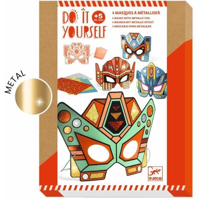 DJECO DIY Masky superhrdinov k dotvoreniu DJECO DIY Masky superhrdinov k dotvoreniu