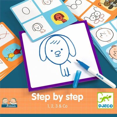 Djeco – Krok za krokom 1, 2, 3 Djeco – Krok za krokom 1, 2, 3