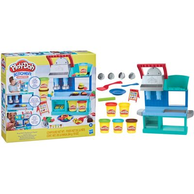 Hasbro Play-Doh Reštaurácia vyťaženého šéfkuchára Hasbro Play-Doh Reštaurácia vyťaženého šéfkuchára
