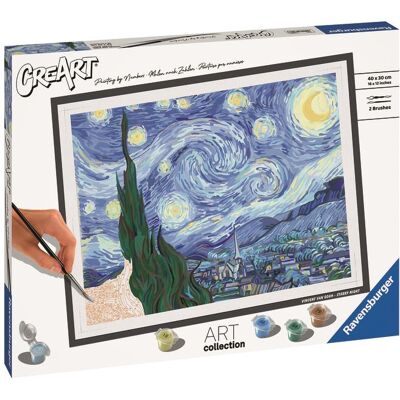Ravensburger 235186 CreArt Vincent van Gogh: Hviezdna noc Ravensburger 235186 CreArt Vincent van Gogh: Hviezdna noc