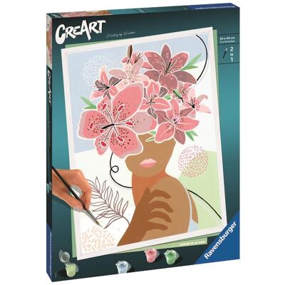 Ravensburger 202751 CreArt Kvety v mojich myšlienkach Ravensburger 202751 CreArt Kvety v mojich myšlienkach