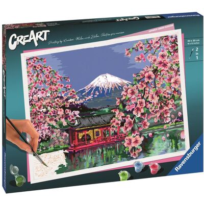 Ravensburger 201778 CreArt Japonské čerešňové kvety Ravensburger 201778 CreArt Japonské čerešňové kvety
