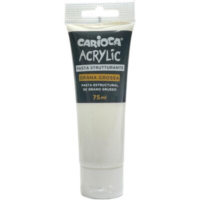 Carioca Acrylic stukturovací pasta hrubá 75 ml Carioca Acrylic stukturovací pasta hrubá 75 ml