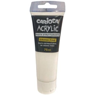Carioca Acrylic stukturovací pasta jemná 75 ml Carioca Acrylic stukturovací pasta jemná 75 ml