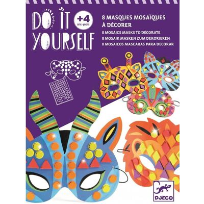 Djeco DIY Masky zvieratá jungle Djeco DIY Masky zvieratá jungle