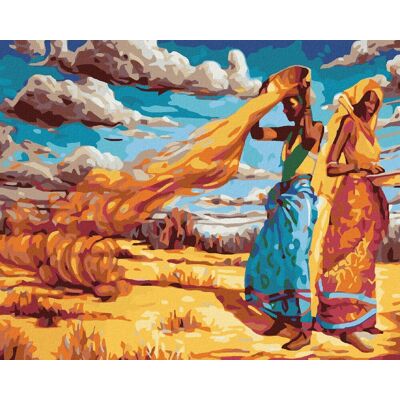 Diamondi – AFRICKÉ ŽENY, 40 × 50 cm, vypnuté plátno na rám Diamondi – AFRICKÉ ŽENY, 40 × 50 cm, vypnuté plátno na rám