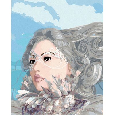 Diamondi – Diamantové maľovanie – FANTASY ŽENA V SIVOM, 40 × 50 cm, bez rámu a bez vypnutia plátna Diamondi – Diamantové maľovanie – FANTASY ŽENA V SIVOM, 40 × 50 cm, bez rámu a bez vypnutia plátna