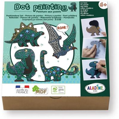 Aladine Súprava na bodkovanie pre deti – Dinosaury Aladine Súprava na bodkovanie pre deti – Dinosaury