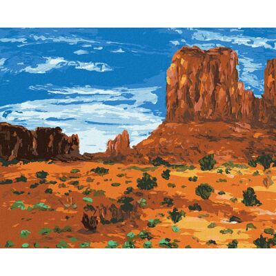 zuty Arizona národný park, 40×50 cm, vypnuté plátno na rám zuty Arizona národný park, 40×50 cm, vypnuté plátno na rám