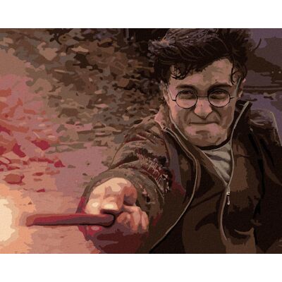 zuty Harry Potter v súboji s Voldemortom, 40×50 cm, vypnuté plátno na rám zuty Harry Potter v súboji s Voldemortom, 40×50 cm, vypnuté plátno na rám