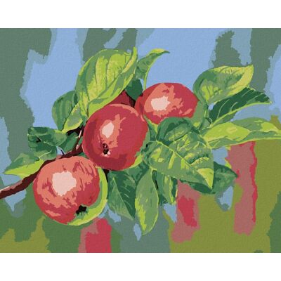 zuty Jabloň, 40 × 50 cm, plátno napnuté na rám zuty Jabloň, 40 × 50 cm, plátno napnuté na rám
