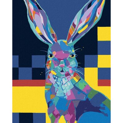 zuty Králik (Jonna James), 40 × 50 cm, plátno napnuté na rám zuty Králik (Jonna James), 40 × 50 cm, plátno napnuté na rám