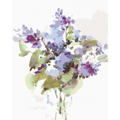 zuty Kytica orgovánu, 40 × 50 cm, plátno napnuté na rám zuty Kytica orgovánu, 40 × 50 cm, plátno napnuté na rám