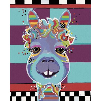 zuty Lama (Jonna James), 40 × 50 cm, bez rámu a bez napnutia plátna zuty Lama (Jonna James), 40 × 50 cm, bez rámu a bez napnutia plátna