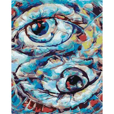 zuty Ľudské spojenie, 40×50 cm, vypnuté plátno na rám zuty Ľudské spojenie, 40×50 cm, vypnuté plátno na rám