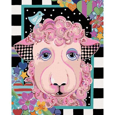 zuty Ovečka (Jonna James), 40×50 cm, bez rámu a bez vypnutia plátna zuty Ovečka (Jonna James), 40×50 cm, bez rámu a bez vypnutia plátna