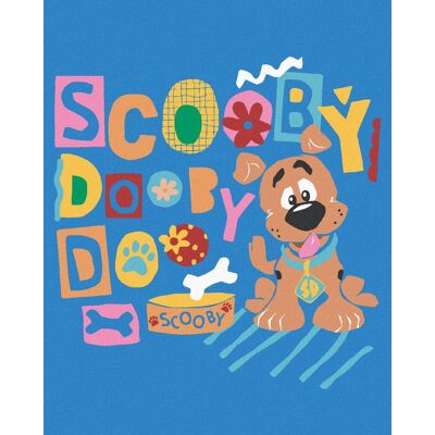 zuty Plagát Scooby s miskou (Scooby Doo), 40×50 cm, bez rámu a bez vypnutia plátna zuty Plagát Scooby s miskou (Scooby Doo), 40×50 cm, bez rámu a bez vypnutia plátna
