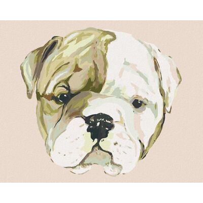 zuty Šteniatko bulldoga (Haley Bush), 40 × 50 cm, bez rámu a bez napnutia plátna zuty Šteniatko bulldoga (Haley Bush), 40 × 50 cm, bez rámu a bez napnutia plátna