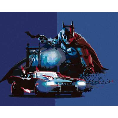 zuty The Batman II, 40×50 cm, bez rámu a bez vypnutia plátna zuty The Batman II, 40×50 cm, bez rámu a bez vypnutia plátna