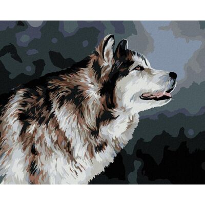 zuty Vyzerajúce húsky, 40×50 cm, bez rámu a bez vypnutia plátna zuty Vyzerajúce húsky, 40×50 cm, bez rámu a bez vypnutia plátna
