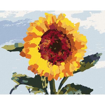 zuty Žiarivá slnečnica, 40×50 cm, vypnuté plátno na rám zuty Žiarivá slnečnica, 40×50 cm, vypnuté plátno na rám