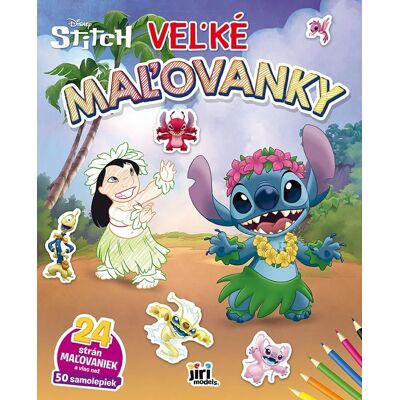 JIRI MODELS Veľké maľovanky Lilo & Stitch JIRI MODELS Veľké maľovanky Lilo & Stitch