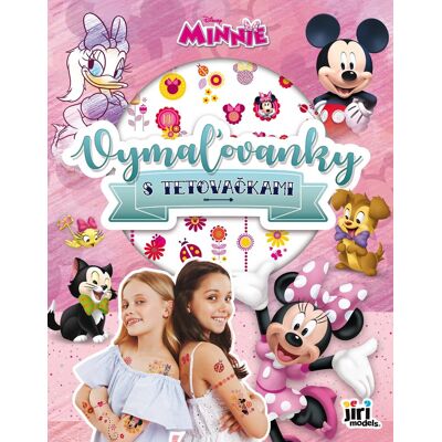 JIRI MODELS Omaľovánky s tetovaním Minnie JIRI MODELS Omaľovánky s tetovaním Minnie
