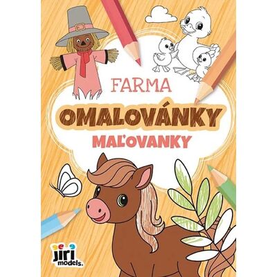 JIRI MODELS Omaľovánky A5 Farma JIRI MODELS Omaľovánky A5 Farma