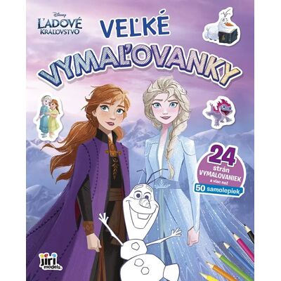 JIRI MODELS Veľké maľovanky Ľadové kráľovstvo JIRI MODELS Veľké maľovanky Ľadové kráľovstvo