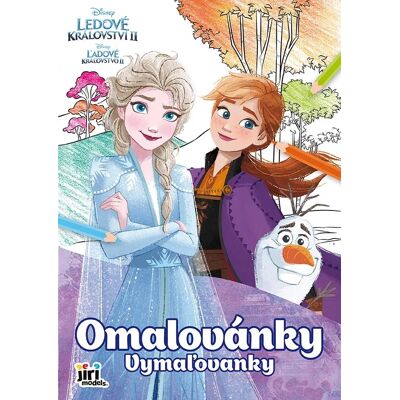 JIRI MODELS Omaľovánky A4 Ľadové kráľovstvo JIRI MODELS Omaľovánky A4 Ľadové kráľovstvo