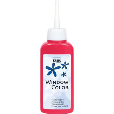 KREUL Window Color, Ruby Red, 80 ml KREUL Window Color, Ruby Red, 80 ml