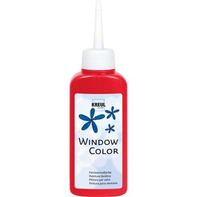 KREUL Window Color, Cherry Red, 80 ml KREUL Window Color, Cherry Red, 80 ml