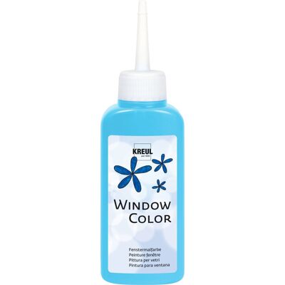 KREUL Window Color, Light Blue, 80 ml KREUL Window Color, Light Blue, 80 ml