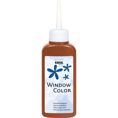 KREUL Window Color, Light Brown, 80 ml KREUL Window Color, Light Brown, 80 ml