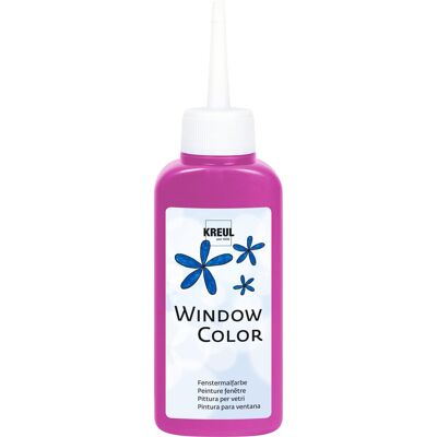 KREUL Window Color, Pink, 80 ml KREUL Window Color, Pink, 80 ml