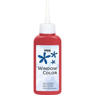 KREUL Window Color, Dark Red, 80 ml KREUL Window Color, Dark Red, 80 ml