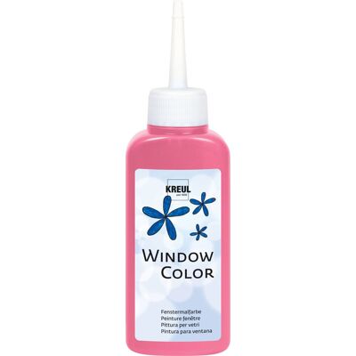 KREUL Window Color, Rose, 80 ml KREUL Window Color, Rose, 80 ml