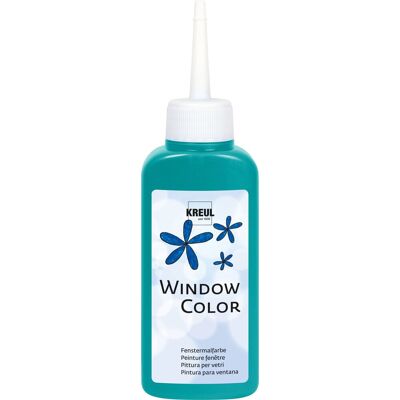 KREUL Window Color, Turquoise, 80 ml KREUL Window Color, Turquoise, 80 ml