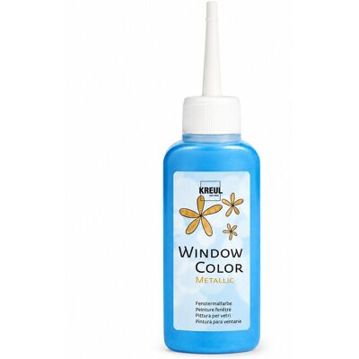 KREUL Window Color, Metallic-Blue, 80 ml KREUL Window Color, Metallic-Blue, 80 ml