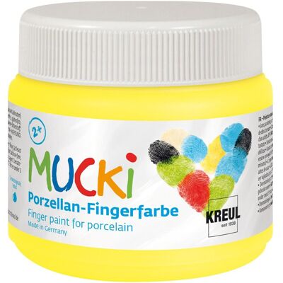 KREUL MUCKI na porcelán, žlté, 150 ml KREUL MUCKI na porcelán, žlté, 150 ml