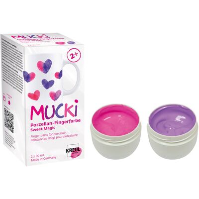 KREUL MUCKI Sweet Magic, 2 farby, 2× 50 ml KREUL MUCKI Sweet Magic, 2 farby, 2× 50 ml