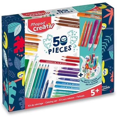 Maped Creativ 50-dielny výtvarný kufrík Maped Creativ 50-dielny výtvarný kufrík