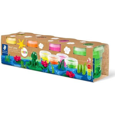 Staedtler Noris neónové farby, 4× 130 g Staedtler Noris neónové farby, 4× 130 g