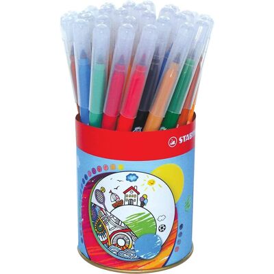 STABILO Trio A-Z – 36 ks plechová dóza – 13-rôznych farieb STABILO Trio A-Z – 36 ks plechová dóza – 13-rôznych farieb